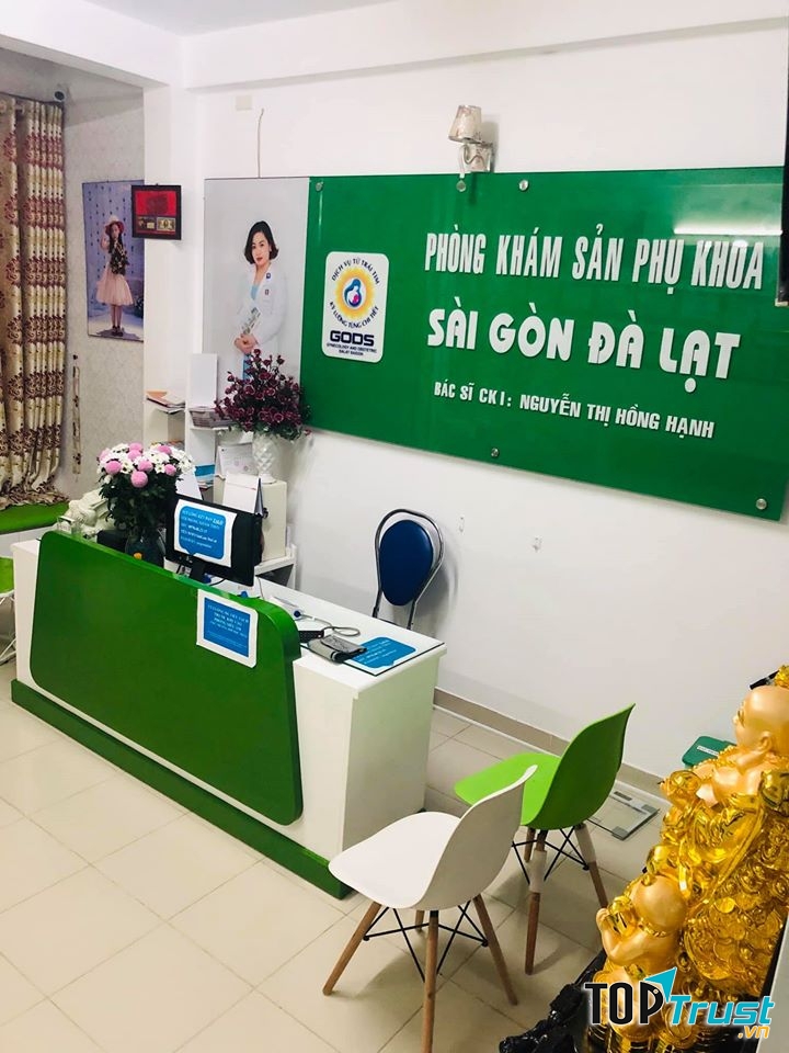 Phòng đón bệnh nhân Phòng khám Sản phụ khoa Sài Gòn - Đà Lạt