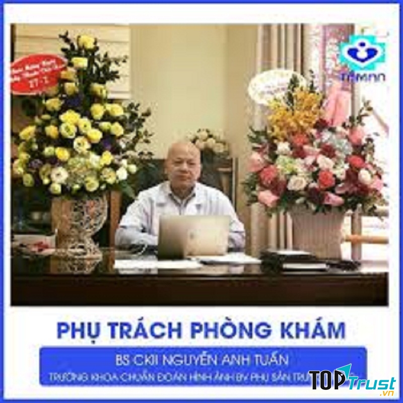 Bác sĩ phụ trách phòng khám BS. CKI. Nguyễn Anh Tuấn Trường khoa Chẩn đoán hình ảnh Bệnh viện Phụ sản Trung Ương
