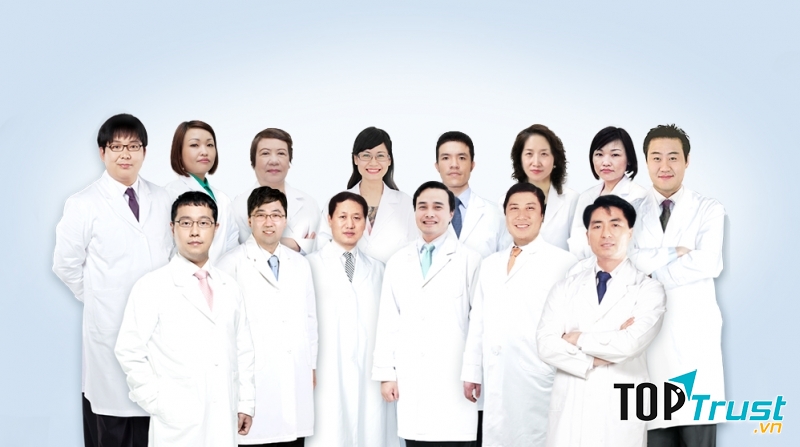 Đội ngũ nhân viên y tế Phòng khám Sông Trà