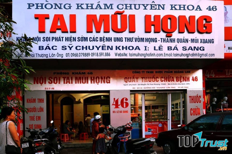 Phòng Khám Tai Mũi Họng Bs Lê Bá Sang