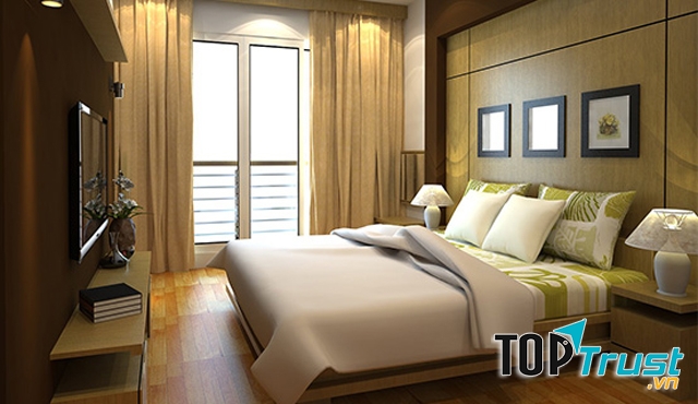 Phòng ngủ không nên có góc nhọn cạnh huyền