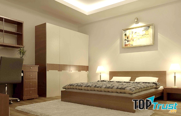 Phòng ngủ không nên cải tạo từ nhà vệ sinh hoặc phòng tắm