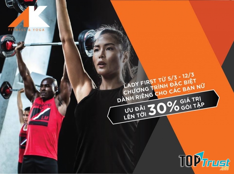 Phòng tập Gym AK Fitness Nguyễn Lương Bằng