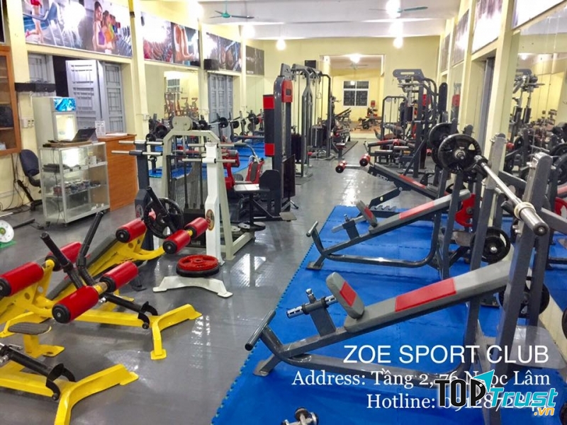 Phòng Tập Gym Zoe Ngọc Lâm