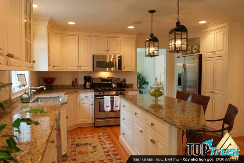 Hướng phong thủy phòng bếp theo tuổi Mậu Tuất.