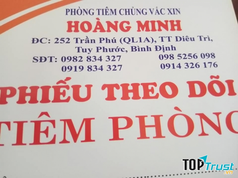 Phòng tiêm chủng vắc xin Hoàng Minh
