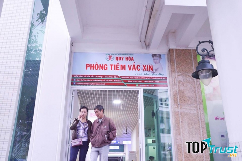 Phòng tiêm vắc xin Bệnh viện Da liễu Quy Hòa