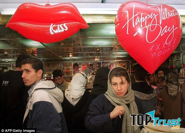 Phong tục Valentine ở Iran
