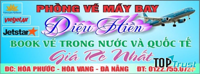 Phòng vé máy bay Diệu Hiền
