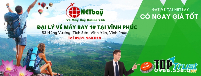 PHÒNG VÉ MÁY BAY NETBAY - VĨNH PHÚC