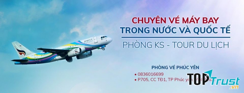 Phòng vé Máy bay Phúc Yên