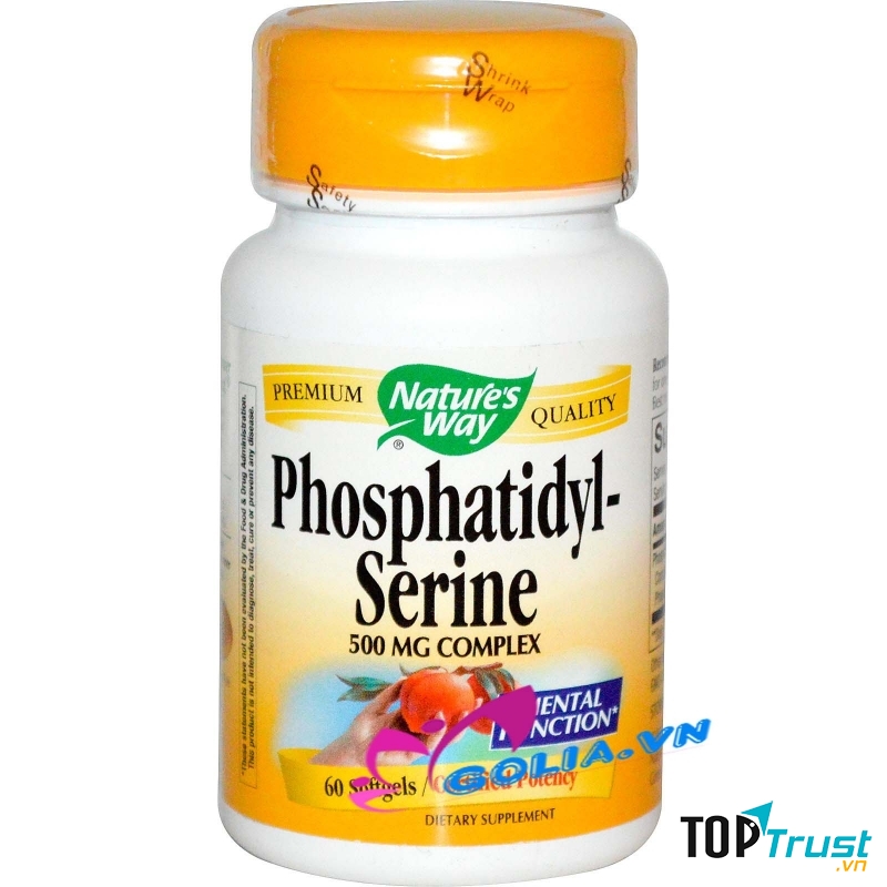 Viên uống bổ sung Phosphatidylserine giúp tăng cường sức khỏe não bộ