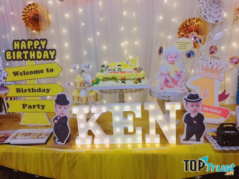 Tiệc sinh nhật được tổ chức theo mong muốn của bạn