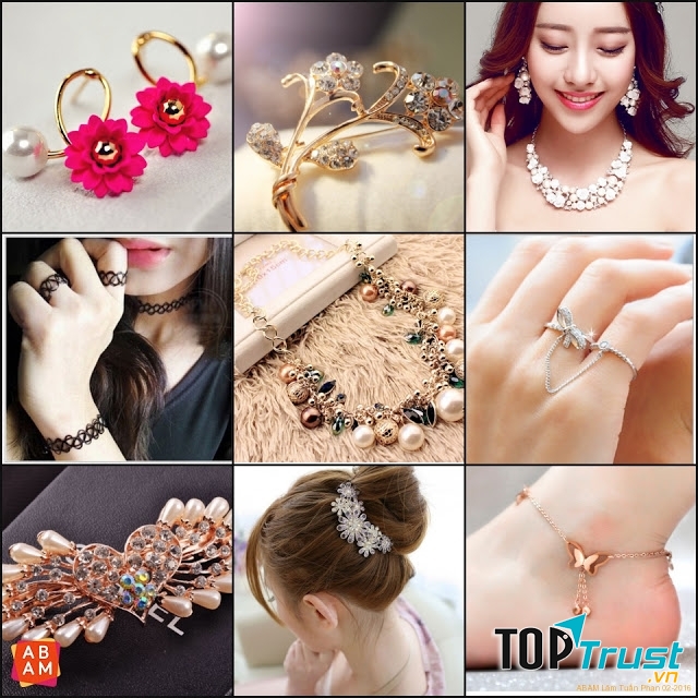 Phụ kiện thời trang làm đẹp rất được nhiều người ưa chuộng