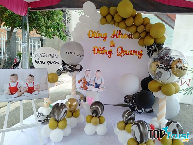 Phụ kiện trang trí sinh nhật Happy Smile Bình Dương