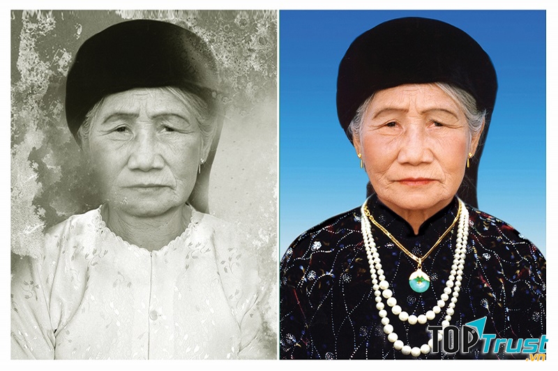 Phục chế ảnh cũ Đức Anh