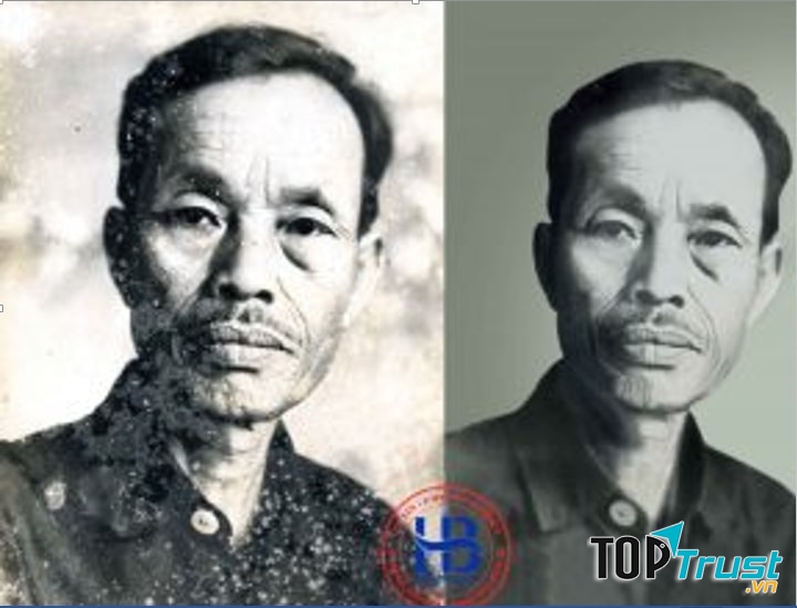 Phục chế ảnh cũ Hiếu Bằng