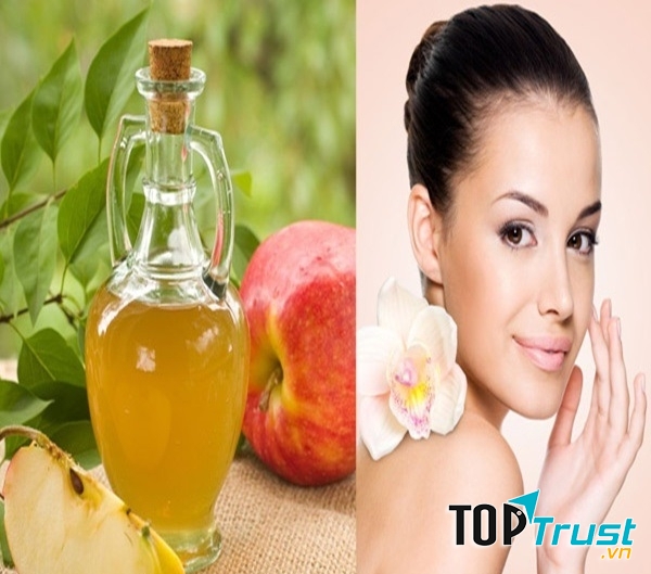 Giấm táo giúp phục hồi làn da bị cháy nắng của bạn