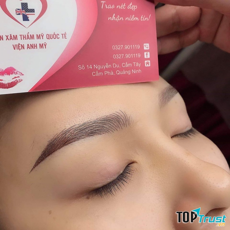 Phun xăm Thẩm mỹ Quốc Tế Viện Anh Mỹ