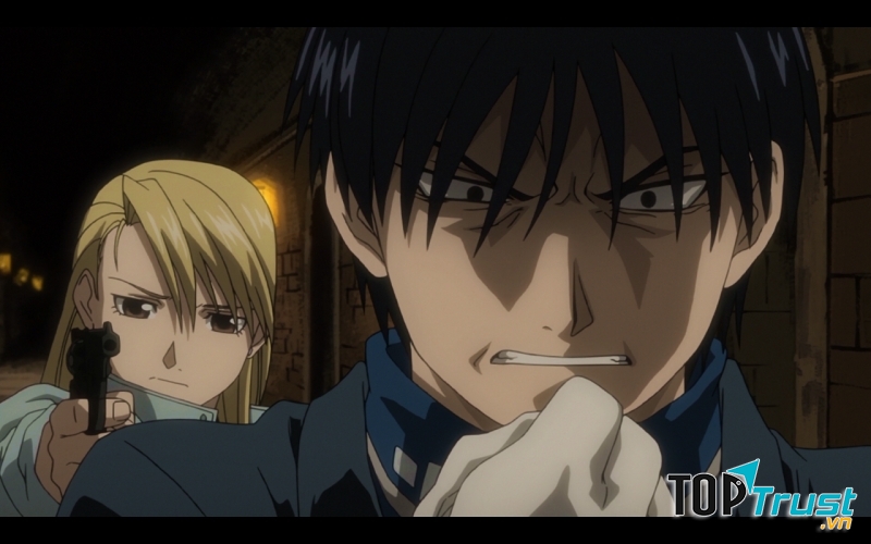 Can you really hold the woman you love, with your blood stained hands?