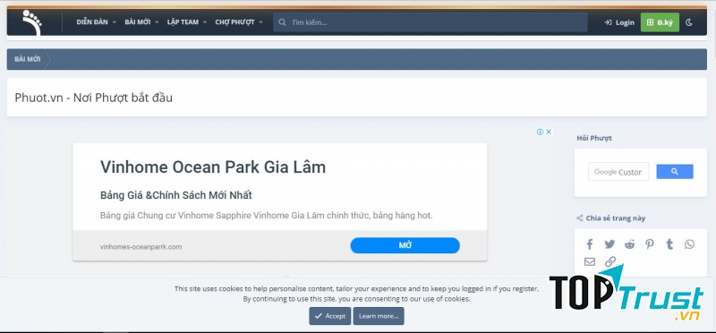 Trang Web Phuot.vn