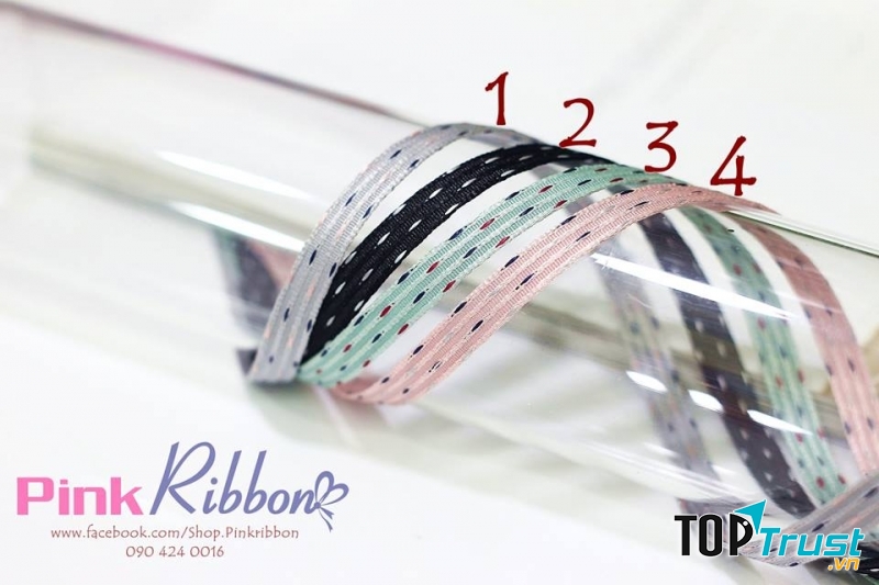 PINK Ribbon - Ruy băng và Nguyên liệu DIY