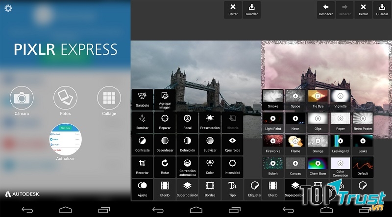 Ứng dụng chỉnh sửa ảnh Pixlr