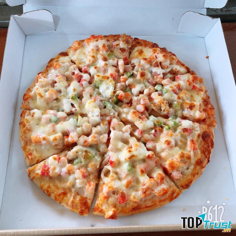 Bánh pizza hấp dẫn tại tiệm