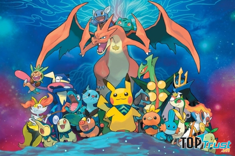 Các nhân vật Pokemon trong truyện