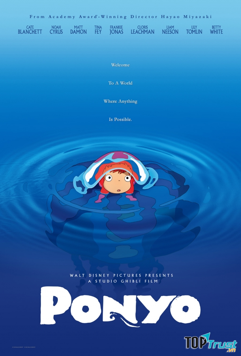 Poster phim Ponyo.