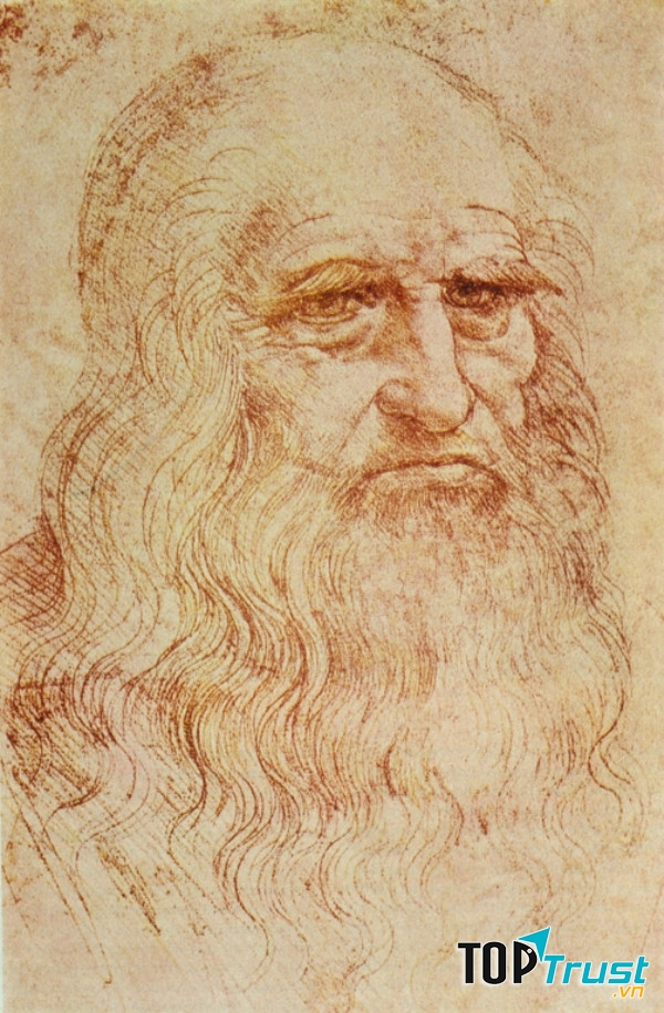 portrait of a man in red chalk (1510)