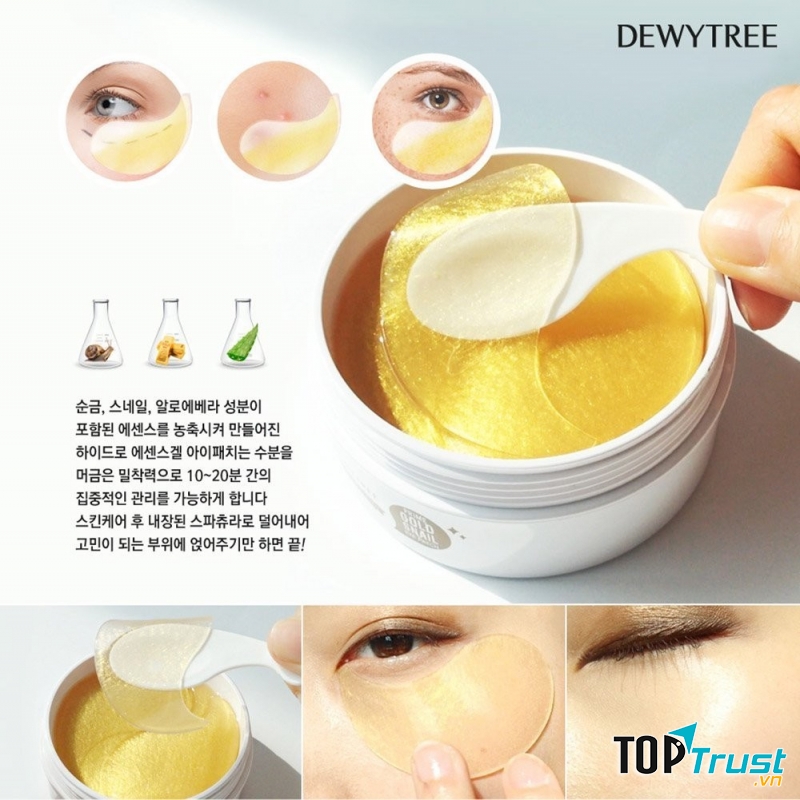 Prime Gold Snail Eye Patch là mặt nạ đặc biệt cao cấp giúp chăm sóc các nếp nhăn và quầng thâm quanh vùng mắt