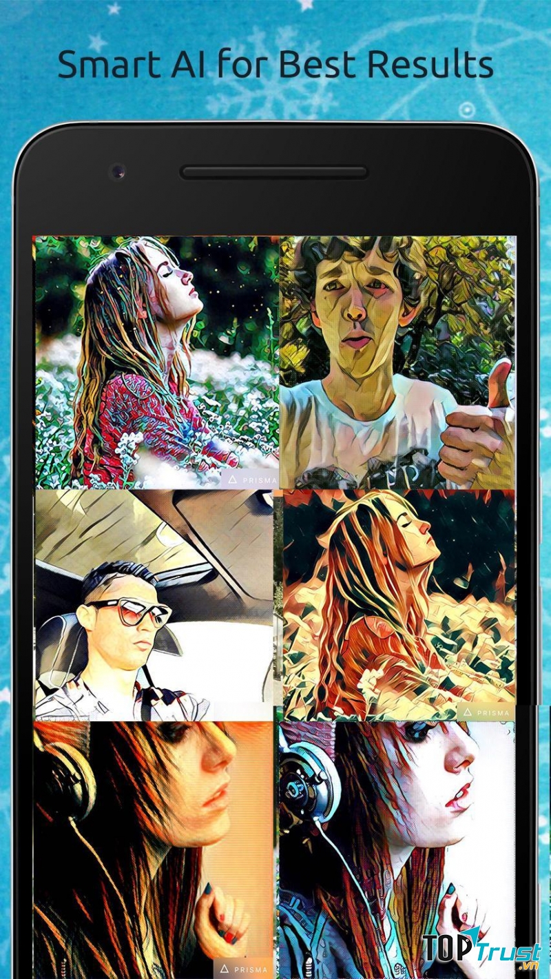 Ứng dụng chỉnh sửa ảnh Prisma