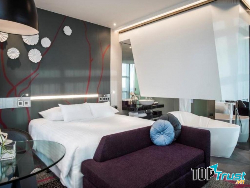 Phòng tại khách sạn Pullman Sài Gòn