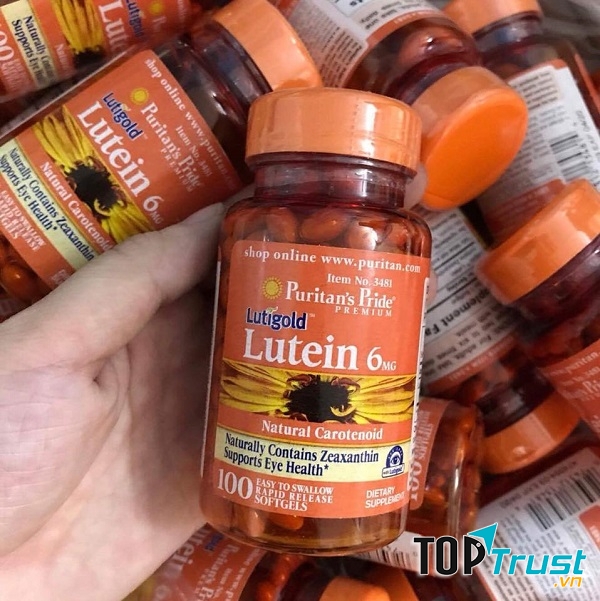 PURITAN'S PRIDE LUTIGOLD LUTEIN 6MG