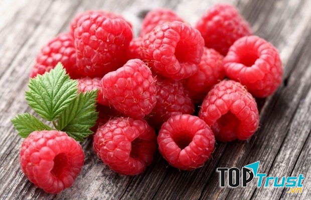 Qủa mâm xôi giúp ngăn ngừa các bệnh tim mạch