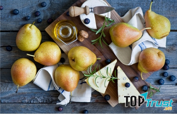 Quả lê có rác dụng chữa ho