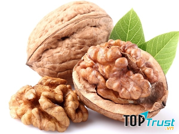 Quả óc chó- thực phẩm có hàm lượng Omega 3 cao góp phần quan trọng cho sự phát triển hệ thần kinh trung ương của thai nhi