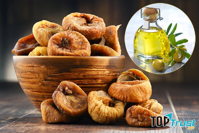 Bài thuốc chữa trào ngược dạ dày từ quả sung khô và dầu ô liu