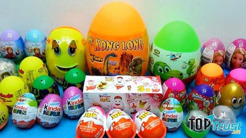 Quả trừng thần kỳ là món đồ chơi được trẻ em vô cùng yêu thích