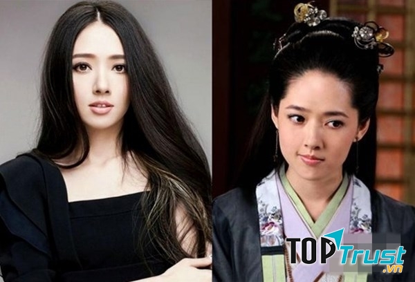 Quách Bích Đình với tạo hình cổ trang.
