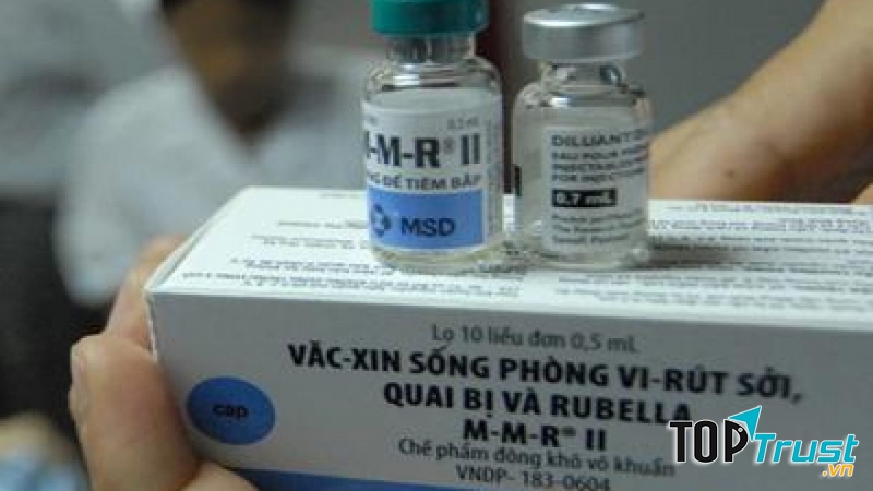 Vaccine phòng sởi, quai bị và rubella