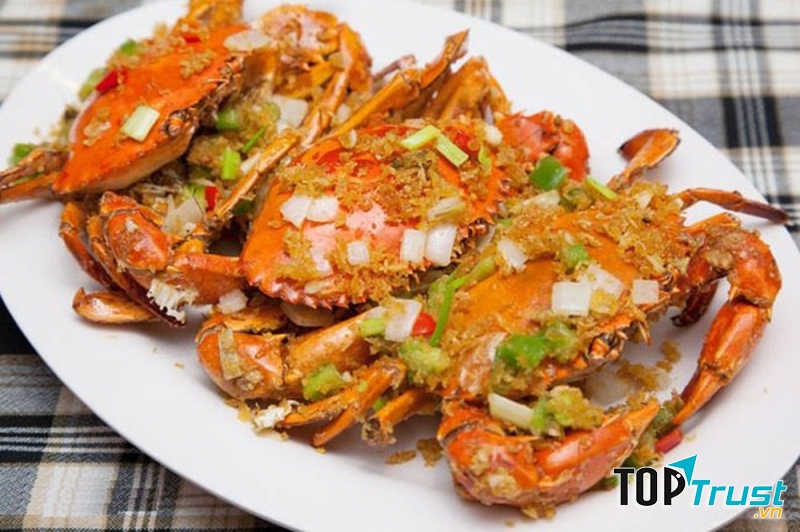Cua được coi là món khoái khẩu của nhà hàng 257