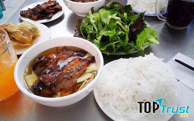 Bún chả Đắc Kim - Hàng Mành