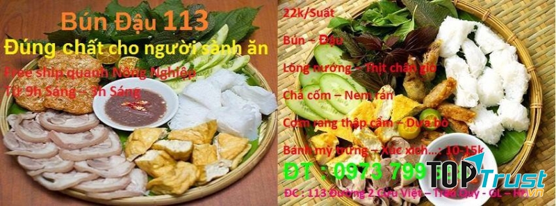 Bún đậu 113
