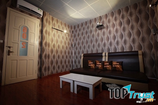 Phòng chiếu rộng rãi tại Cine 2