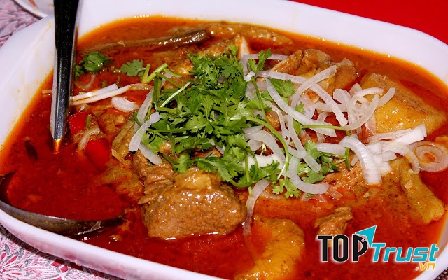 Món thịt thỏ cà ri vô cùng hấp dẫn