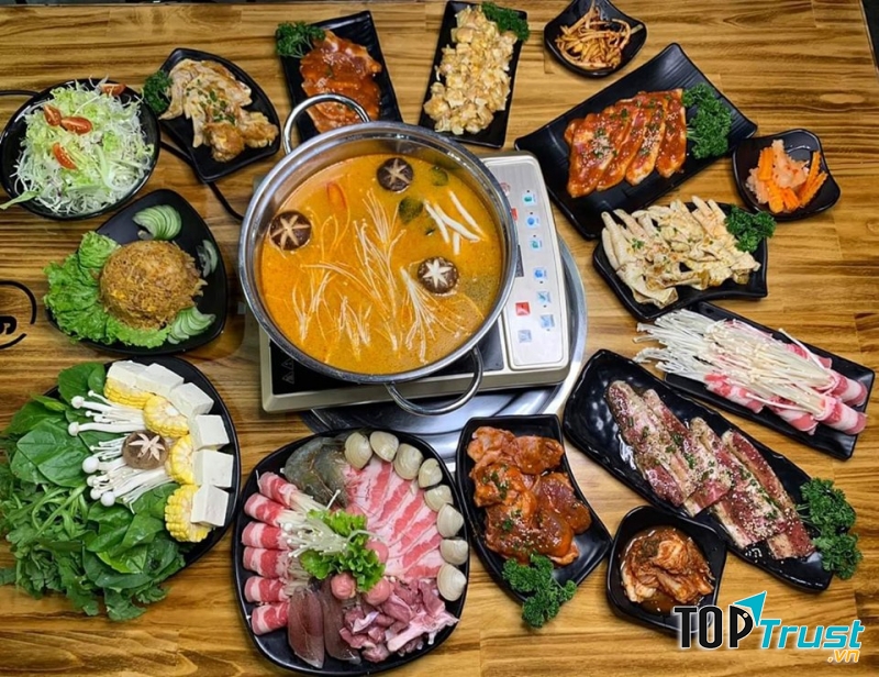 Isushi BBQ là một trong những quán ăn được yêu thích tại Việt Trì, Phú Thọ