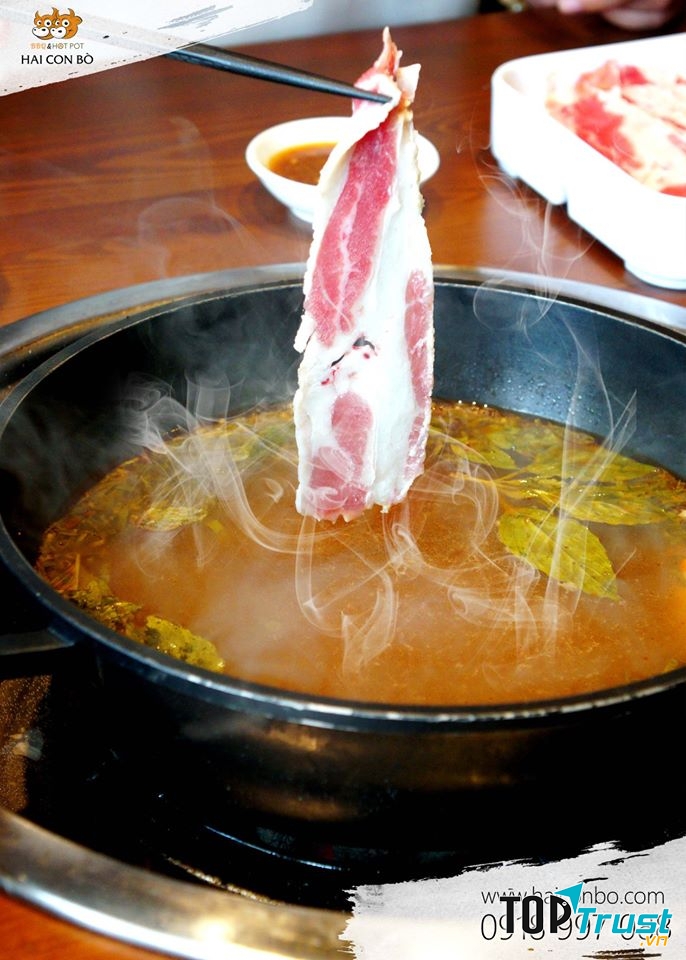 Nhà hàng Hai Con Bò BBQ Lẩu Nướng