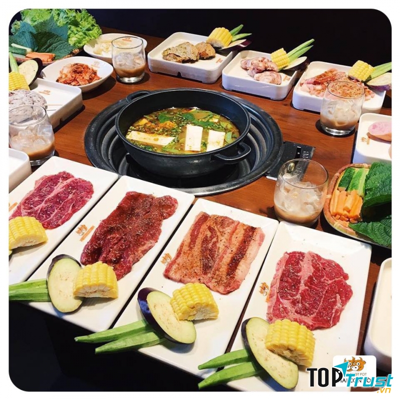 Nhà hàng Hai Con Bò BBQ Lẩu Nướng